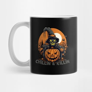 CHILLIN & KILLIN, halloween, zombie Mug